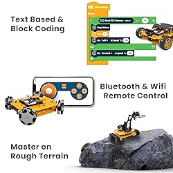 REX Evolution 8in1 Robotics Kit: Coding Robot