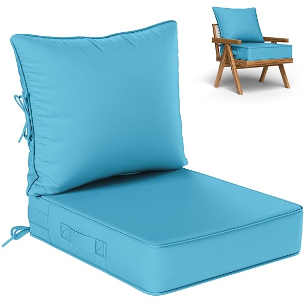 KIMUNUK OUTDOOR SEAT CUSHION SET 22 L ×...