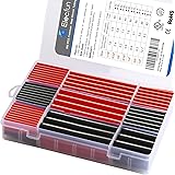 Waterproof Heat Shrink Tubing Kit 365 pcs, ELECFUN 3:1 Dual Wall Tube - Adhesive Lined Heat Shrink Tubing Marine and Industri