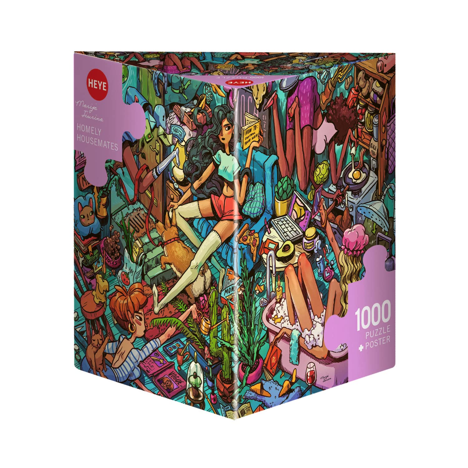 Heye Puzzles Triangular 1000 PC - Homely Housemates
