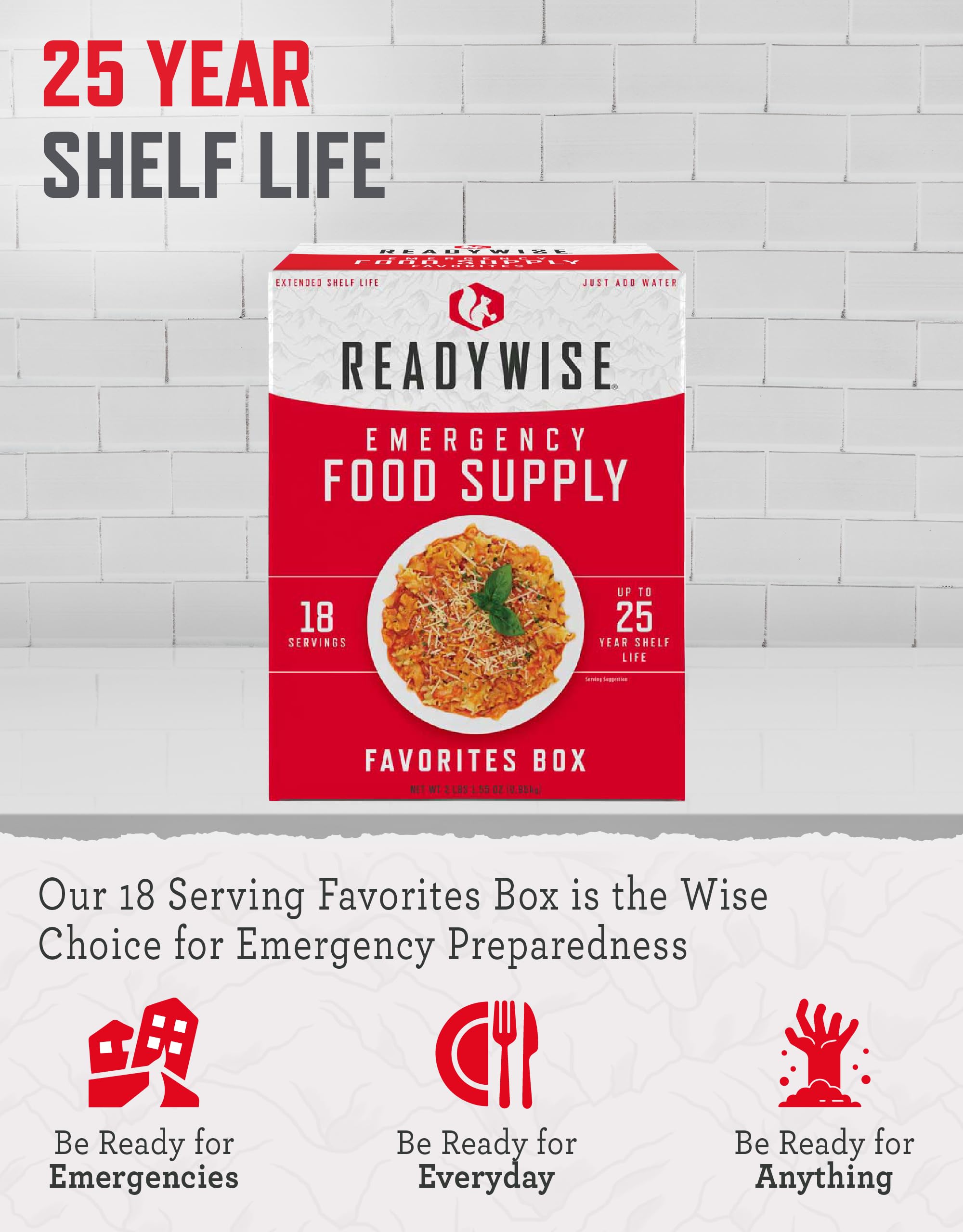 Mua READYWISE - Favorite’s Box, 18 Servings, MRE, Emergency Food Supply ...
