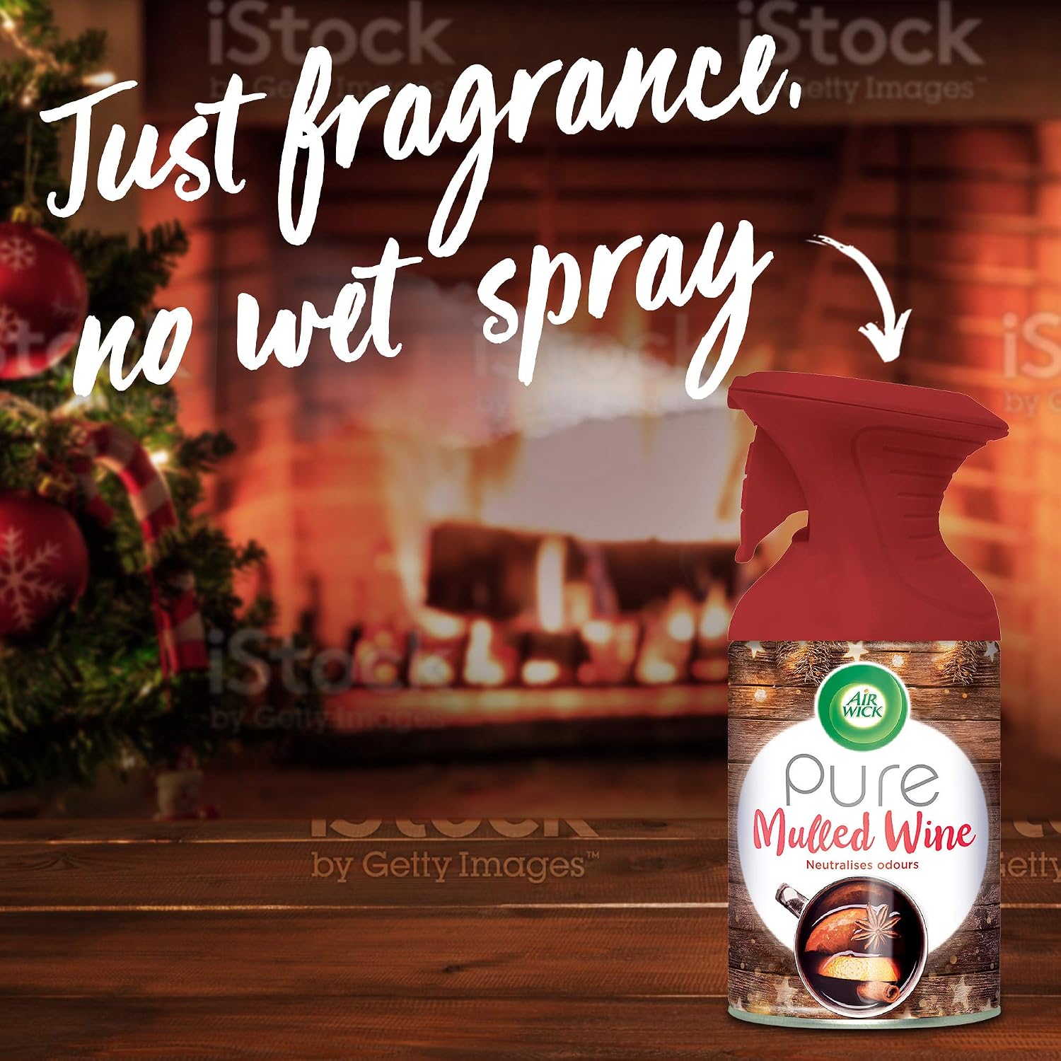 Airwick Room Spray Air Freshener Mulled Wine Scent, 250ml - Image 4