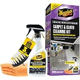 Meguiar's Carpet &amp; Cloth Kit | This Car Care Kit includes a Premium Fabric &amp; Carpet Cleaner, Plush Microfiber Towel &amp; 4&rdquo; Drill Brush Attachment
