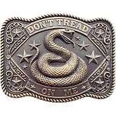 GRAERRY Western Belt Buckle, Texas Longhorn Bull, Skull Moth & Lion Buckles | Zinc alloy, easy to maintain, durable & anti-tarnish, fits 1.5 inch wide leather belts, original designed western belt buckle