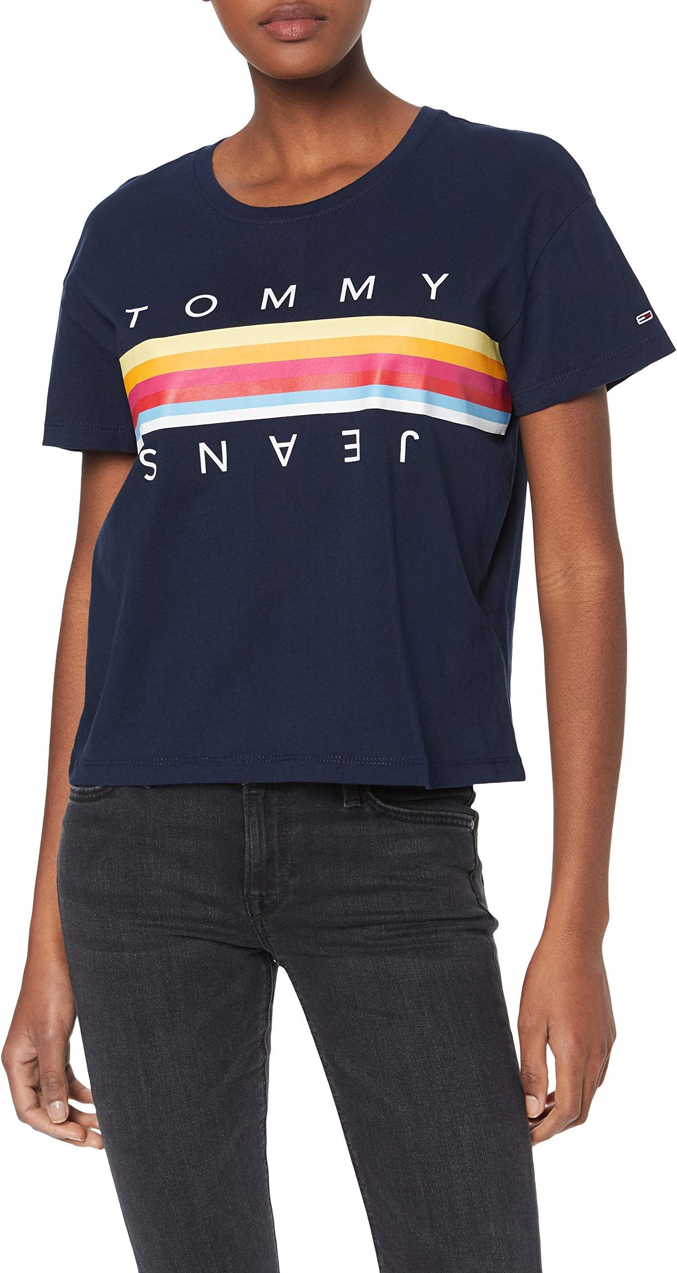 tommy jeans multicolor sweatshirt