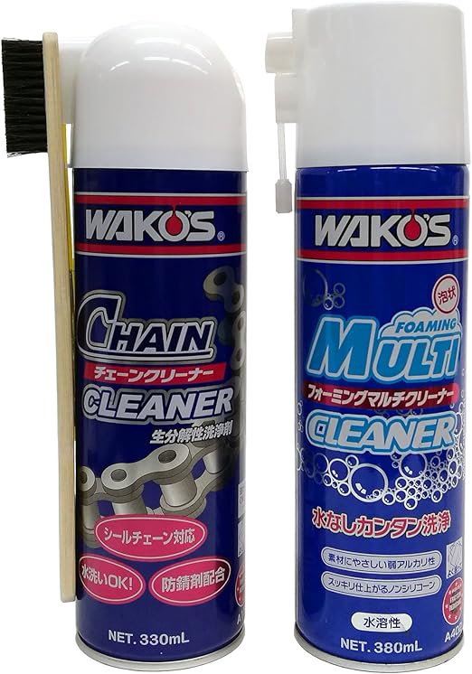 Amazon ワコーズ Wako S Wako S ワコーズ フォーミングマルチクリーナー チェーンクリーナー セット ワコーズ Wako S クリーナー