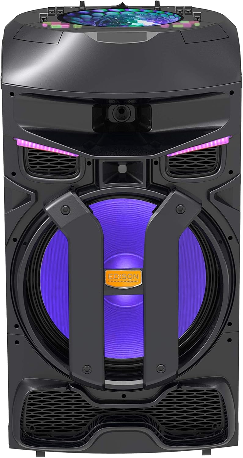 edison pro portable dj bluetooth speaker
