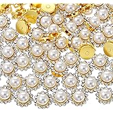 200pcs Sew on Rhinestones for Crafts Sunflower Sew on Pearls Rhinestones Crystal Glass Gems 12mm Crystals Glass Jewels Gems with Metal Base Sewing Flower Claw Flatback Metal Claw Jewels