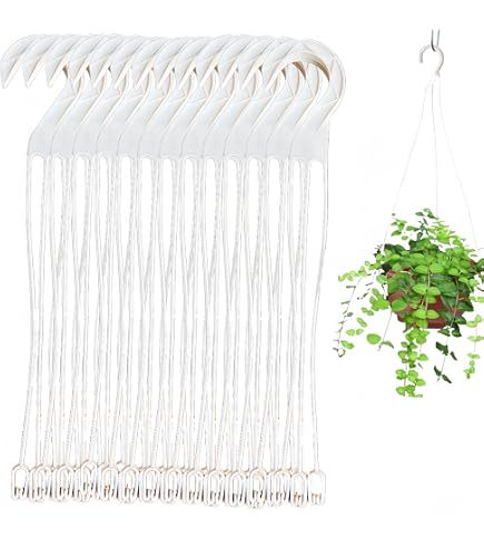 4 Chaînes Acier Avec Crochets - Parfait Pour Mangeoires Oiseaux Et Déco Jardin | KSJEHW