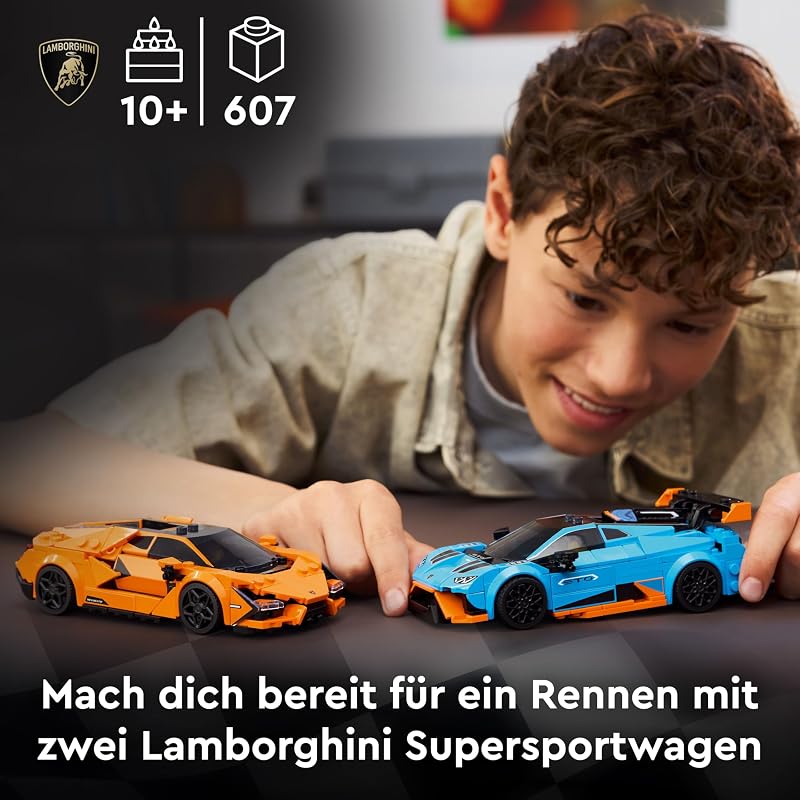 Speed Champions Lamborghini Revuelto und Huracán STO 77238