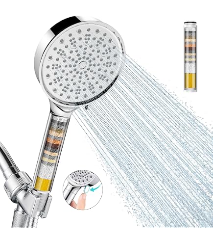 Amazon.com: Gemmove Multi-Ionizer Shower Head, 4th Generation, 7