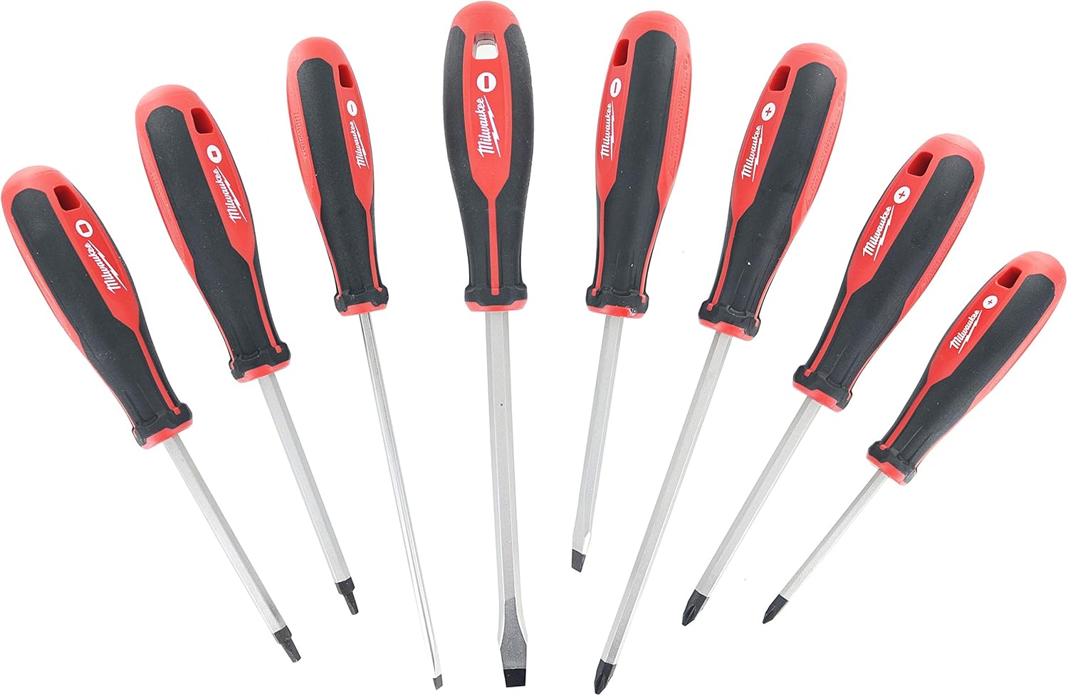 MILWAUKEE 8pc Screwdriver Kit w/Square 