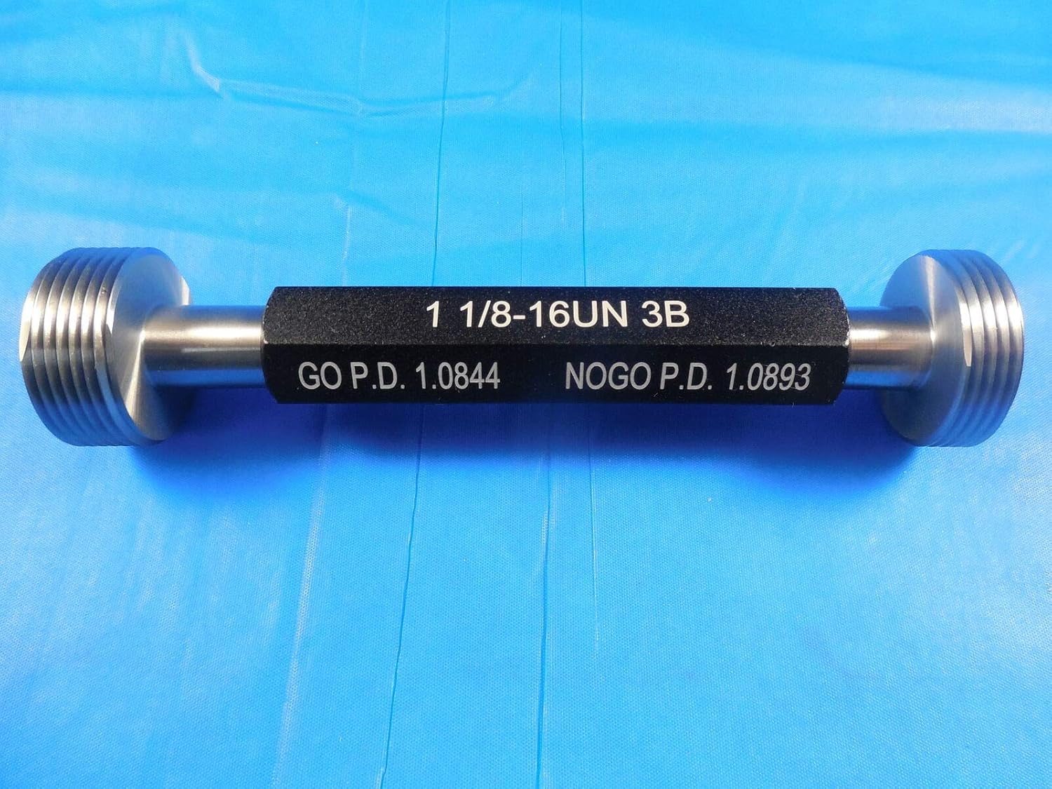 New 1 1 8 16 UN 3B Thread Plug GAGE 1 125 GO NO GO P D S 1 0844 1 