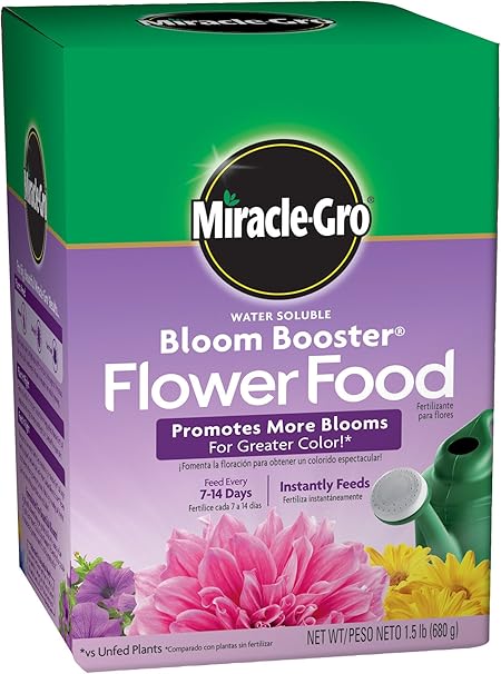 Amazon Com Miracle Gro Water Soluble Bloom Booster Flower Food
