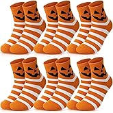 Shihanee 6 Pairs Snowman Socks Bulk for Women Men white Winter Family Socks Holiday Novelty Stocking Gifts