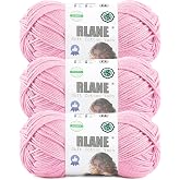 100% Cotton Yarn for Crocheting, Pink Yarn, 3-Pack | Sport Weight Yarn #2, Soft Milk Cotton Crochet Yarn for Knitting Dishcloths, Amigurumi &amp; Crafts, 137yds, 50g/1.76oz Per Skein