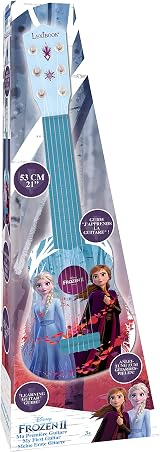 Lexibook Frozen My First Guitar 21 inch Nylon Strings Guide Included Blue K200FZ view 5