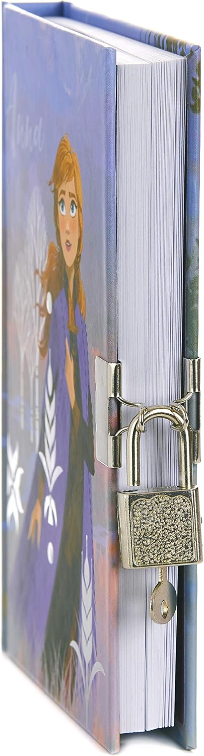 Disney Frozen 2 Anna Diary, Lockable Hardback A6 Journal with 200 Pages - Image 3