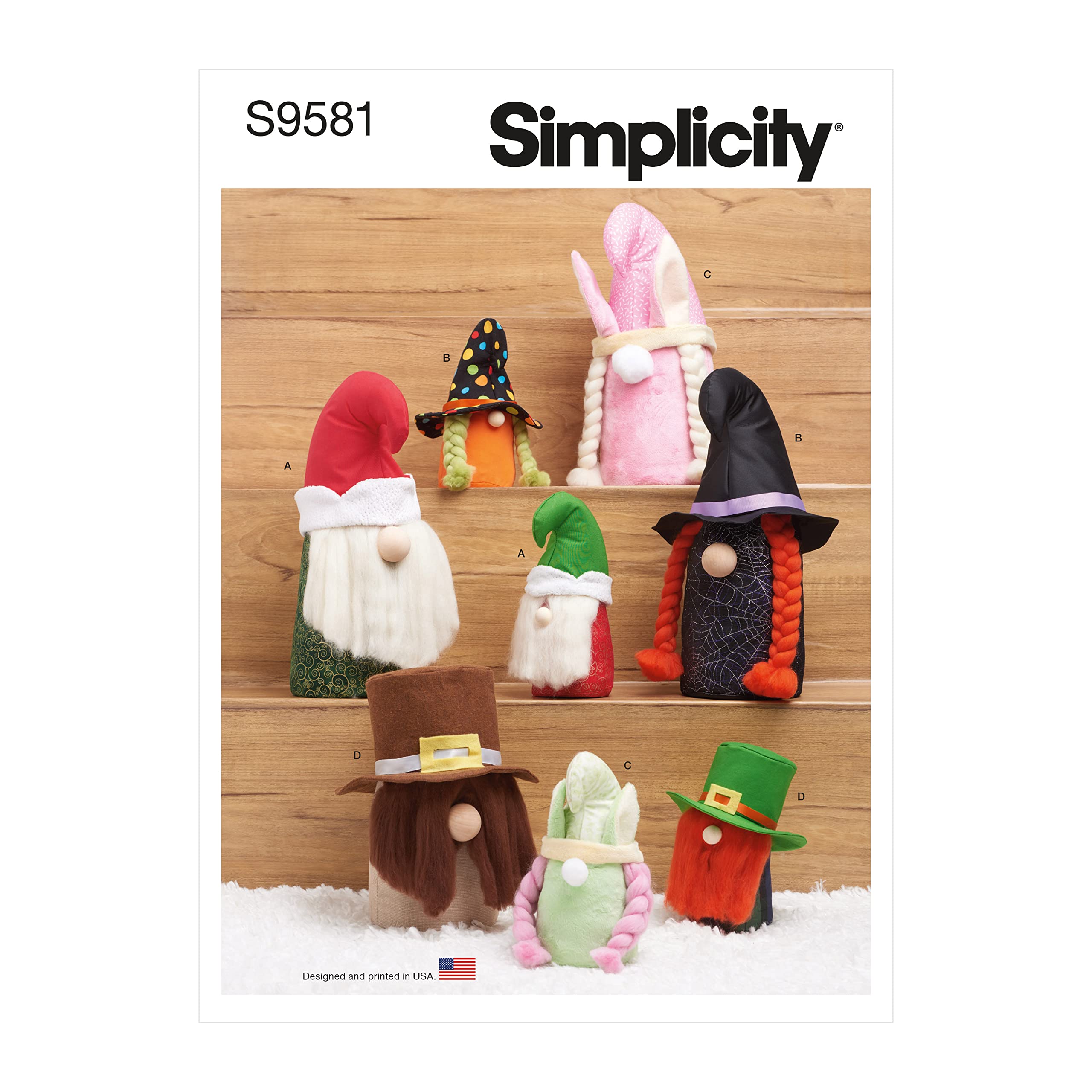 Simplicity SS9581OS UNDEFINED Stuffed Craft OS (One Size Only)