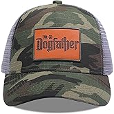 The Dogfather Trucker Hat for Men Adjustable Mesh Back Baseball Cap, Best Gifts for Father's Day Birthday Christmas
