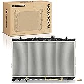 A-Premium Engine Coolant Radiator Assembly with Oil Cooler | Compatible with Hyundai Elantra 2001-2006 Tiburon 2003-2008 2.0L 2.7L, Automatic Transmission, Replace# 253102C106