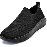 PPQ Womens Slip On Walking Shoes-Lightweight Comfort Breathable Travel Slip in Sneakers