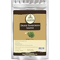 Naturevibe Botanicals Organic Dried Fenugreek Leaves (Kasoori Methi), 1 ounce (28gm) | Non-GMO and Gluten Free | Used…