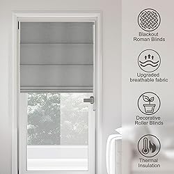 BERISSA Roman Shades for Interior Windows, Room