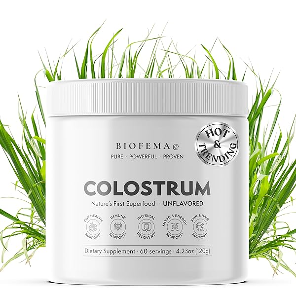 BIOFEMA BOVINE COLOSTRUM SUPPLEMENT – NATURES SUPERFOOD –...