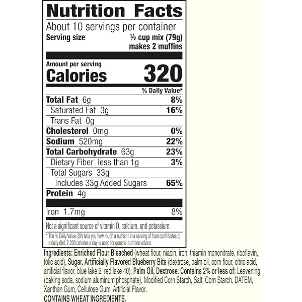 BETTY CROCKER BATCHABLES BLUEBERRY MUFFIN MIX, MIX AND BAKE 4 TO 12 PER BATCH, 28 OZ.