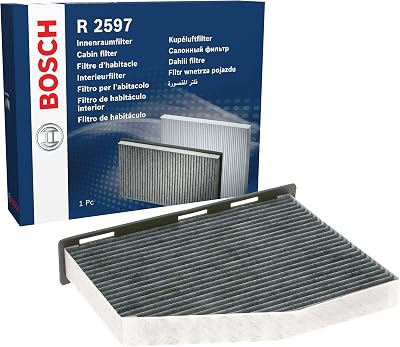 Bosch R2597 Activated Carbon Cabin Filter for Pollen Dust Odour