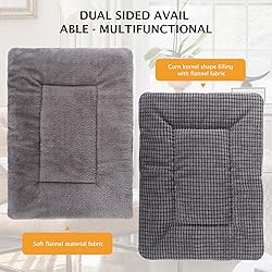 Vetasac Reversible Dog Bed Mat with Plush and Corn