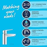 GROHE QuickFix Start Wash Basin Mixer Tap Chrome 28 mm Ceramic Cartridge 0.4 bar view 3