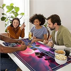 Playmat with Zones for MTG Magic The Gathering, 24