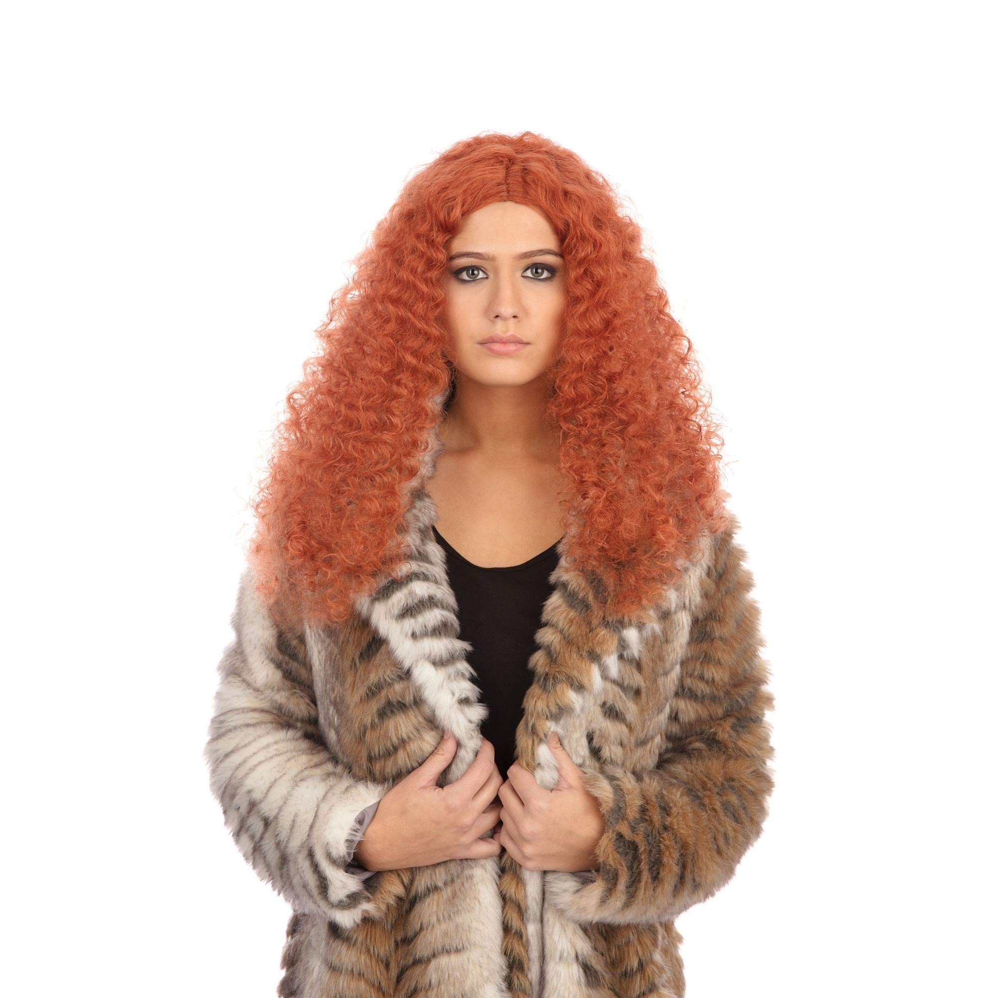 Bristol Novelty BW644 Long Auburn Frizzy Wig, Womens, One Size Halloween