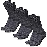 Merino.tech Merino Wool Socks for Women And Men - Merino Wool Hiking Socks Crew Style