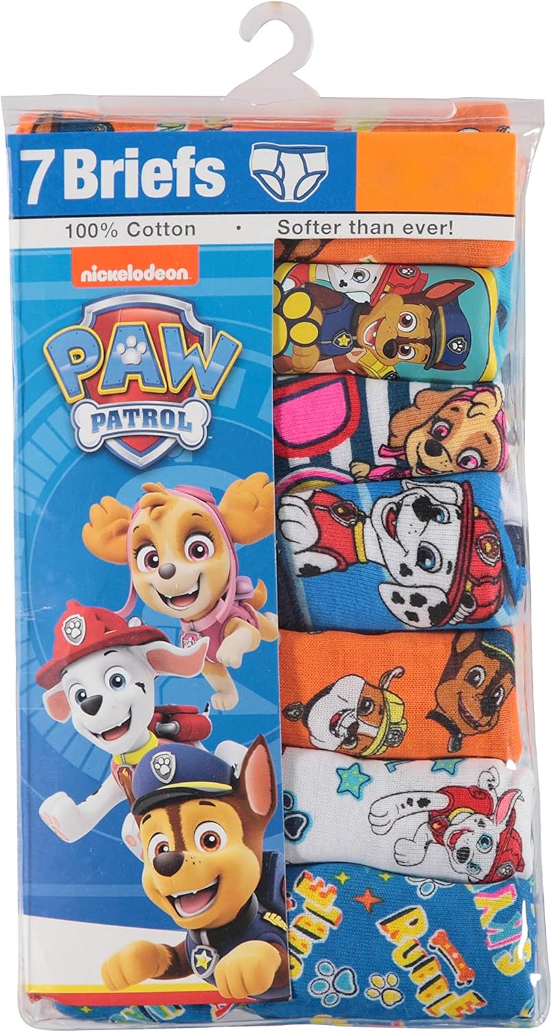 Paw Patrol Boys Handcraft ' Toddler Brief, Pack of Seven: Clothing