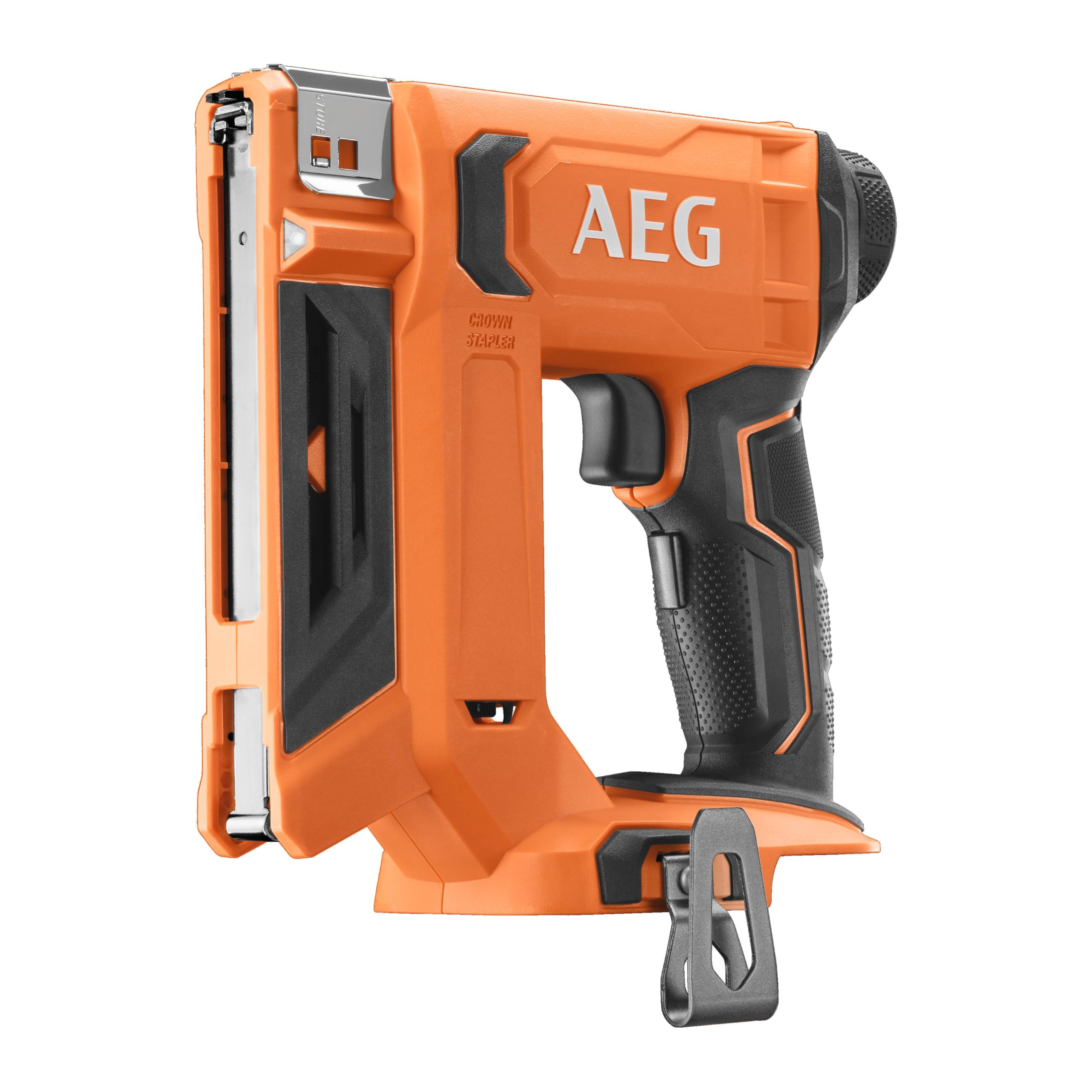 AEG - 18 V Stapler, Staples (Back) 10 mm, Staples (Height) 6.4 to 14.5 mm (Without bat. and Charger) - B18CS10-0