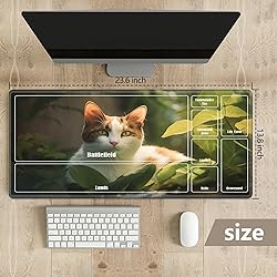 Playmat with Zones for MTG Magic The Gathering, 24