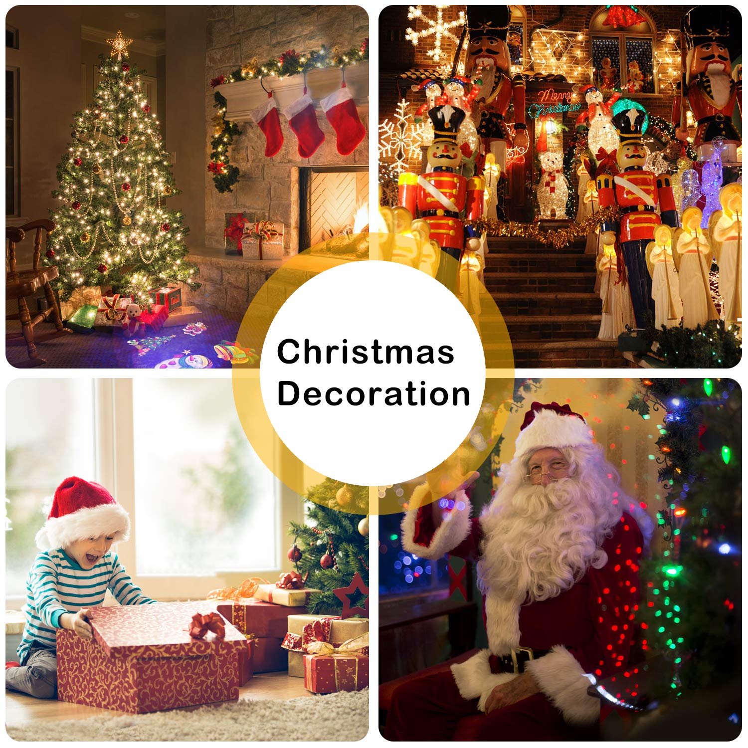 Craftersmark 100 Micro LED Fairy String Light Battery Powered 33ft Long Ultra Thin String Copper Wire Lights with Remote Control and Timer Perfect for Christmas, Thanksgiving, Wedding, Party, Bedroom