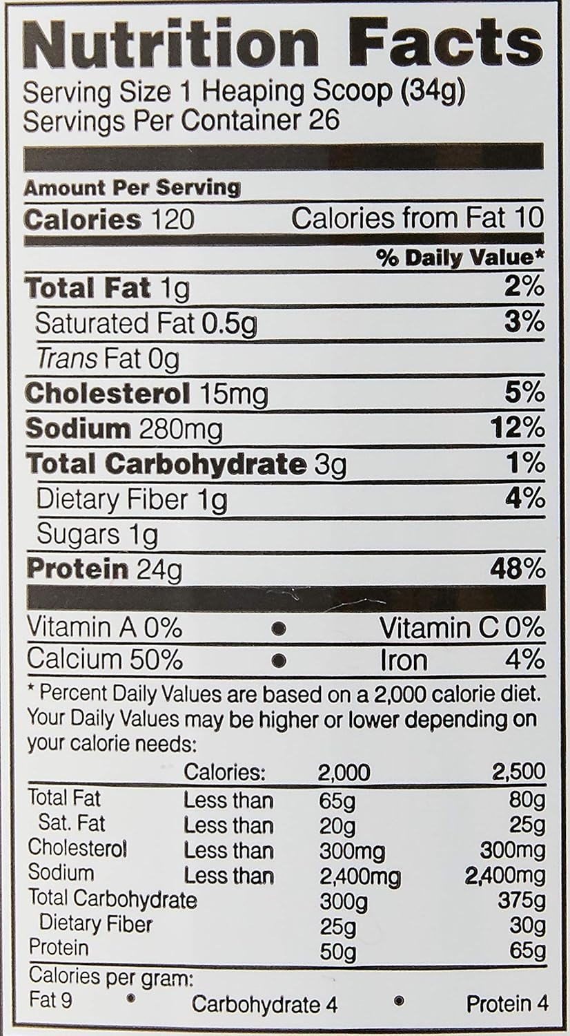 Optimum Nutrition Gold Standard 100% Micellar Casein Protein Powder, Slow Digesting, Helps Keep You Full, Overnight Muscle Recovery, Chocolate Supreme, 2 Pound (Packaging May Vary): Health & Personal Care