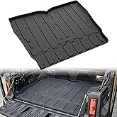 SAUTVS UTV Rubber Bed Mat Liners for Honda Pioneer 1000-5 16-25, TPE Rear Cargo Bed Mat All Weather Protector Slush Liner for Honda Pioneer 1000 5 Seater 2016-2025 Accessories, Replace# 0SP42-HL4-501