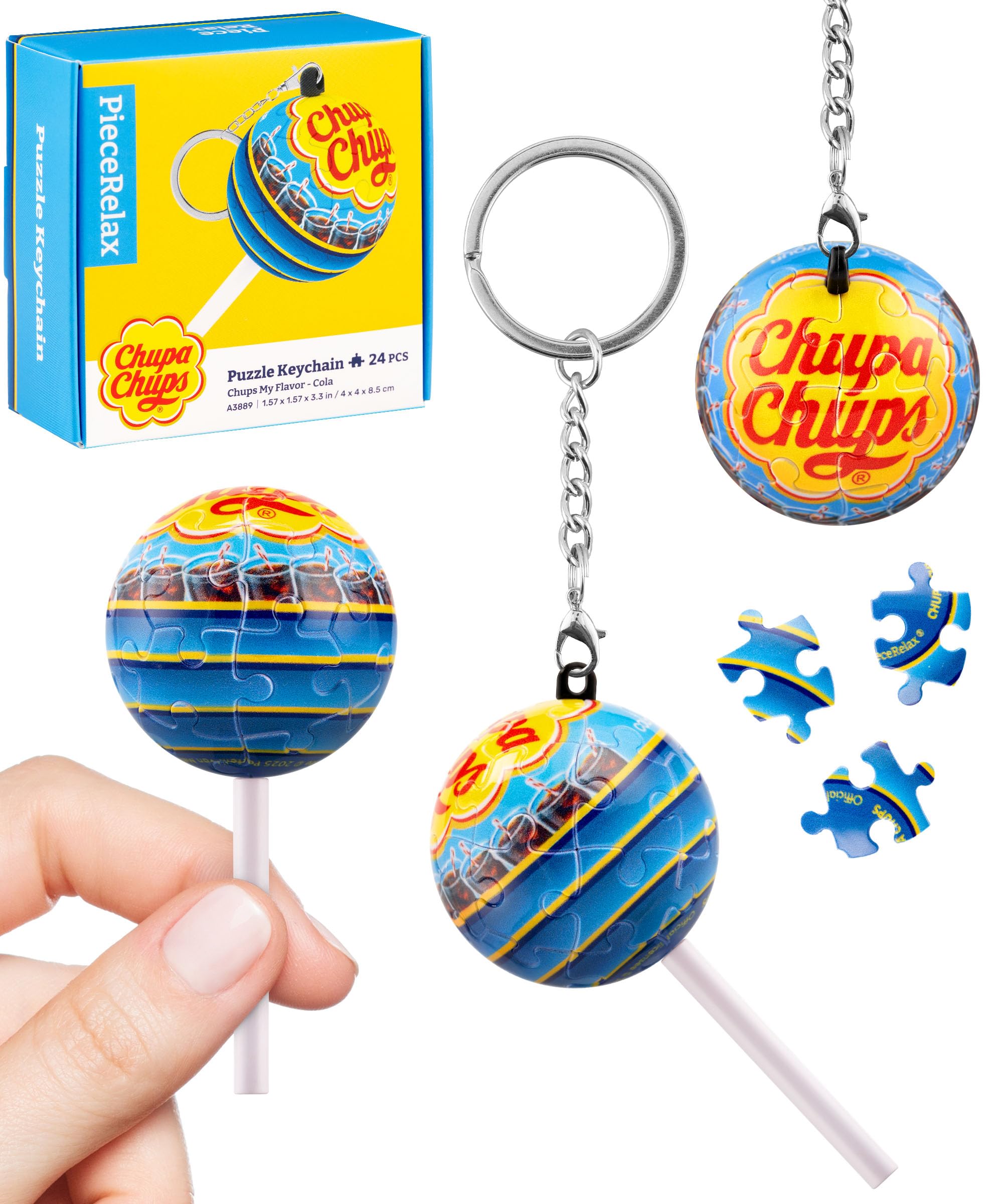 PieceRelax Chupa Chups X 3D Puzzle Keychain 24