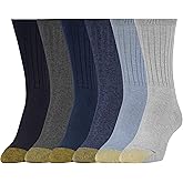 GOLDTOE Womens Casual Texture Crew Socks, Multipairs