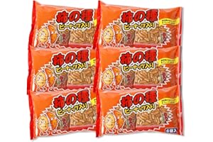 神戸のおまめさん みの屋 MINOYA Japanese Rice Crackers with Peanuts, 35g, Pack of 36, Kakinotane Snack