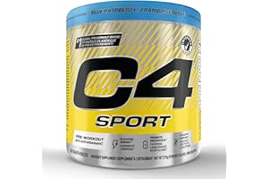 Cellucor C4 Sport Pre Workout Powder - Preworkout Energy with Creatine, Beta-Alanine, and 135mg Caffeine - NSF Certified for 