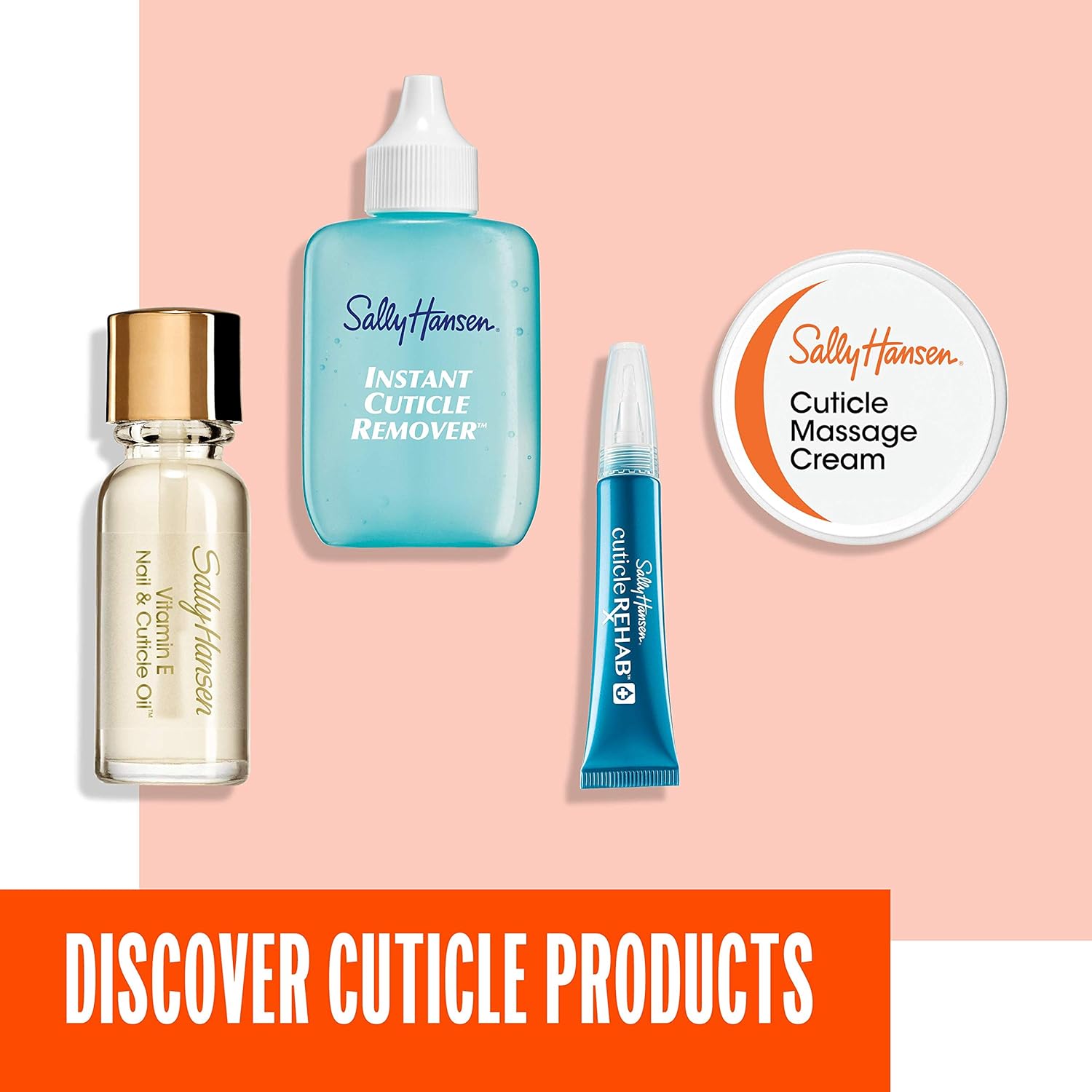 Sally Hansen Vitamin E Nail and Cuticle Oil, 0.45 Fluid Ounce: Beauty