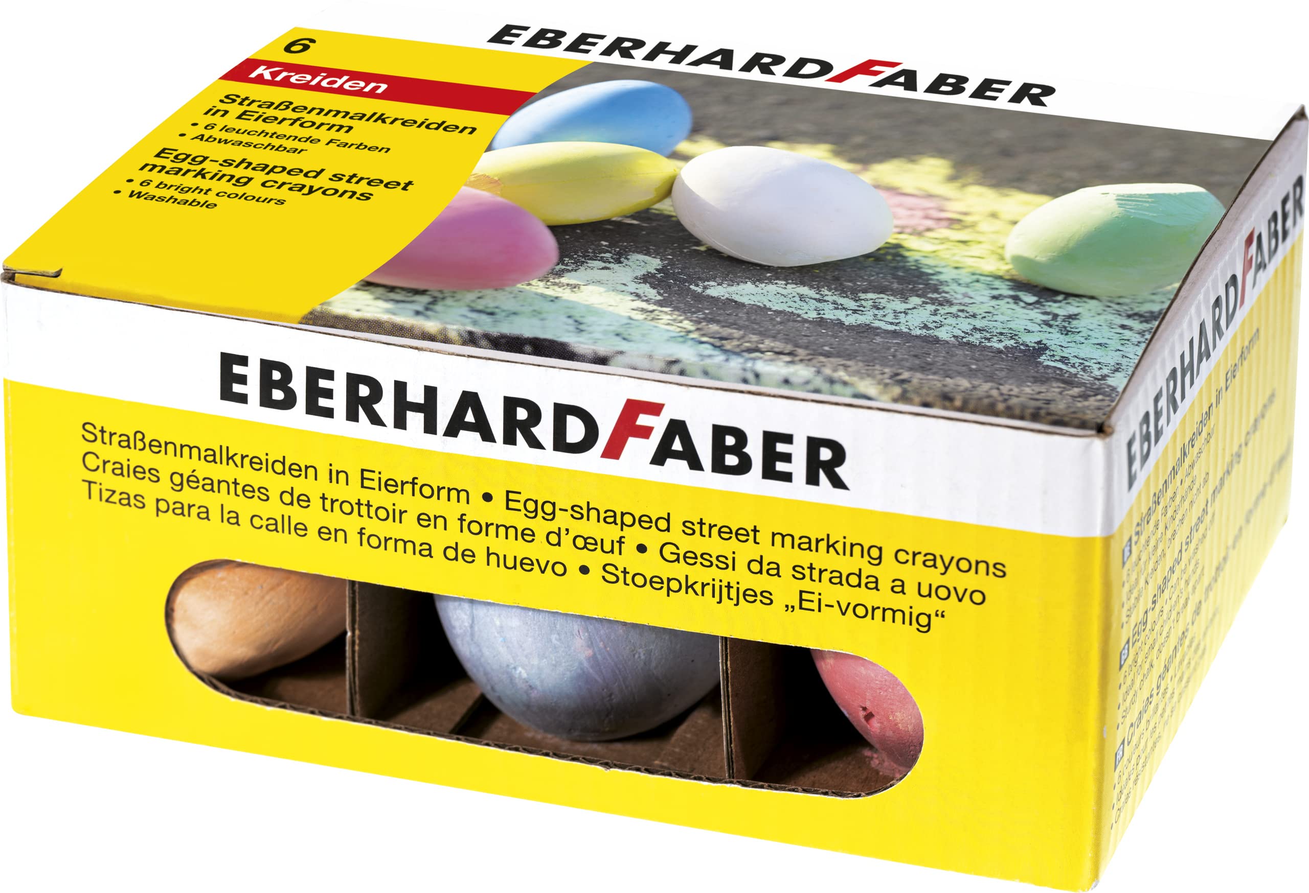 Eberhard EFA 6 EGG SHAPED STREET MARKING CRAYONS — image 1