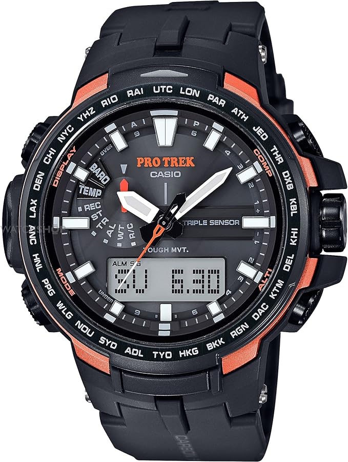 Casio Orologio Multiquadrante Solare da Uomo