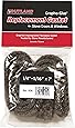 Rutland Products Rutland Grapho-Glas Woodstove Gasket Rope, 1/4 to 5/16 by 84-Inch, Black